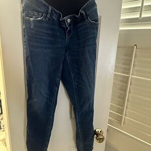 Old Navy Dark Blue Ankle Jeans